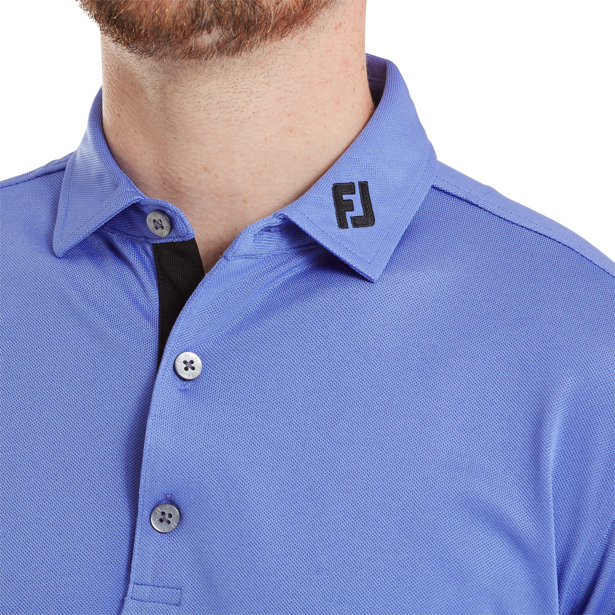 Polo piqu&eacute; &agrave; rayures sur les manches