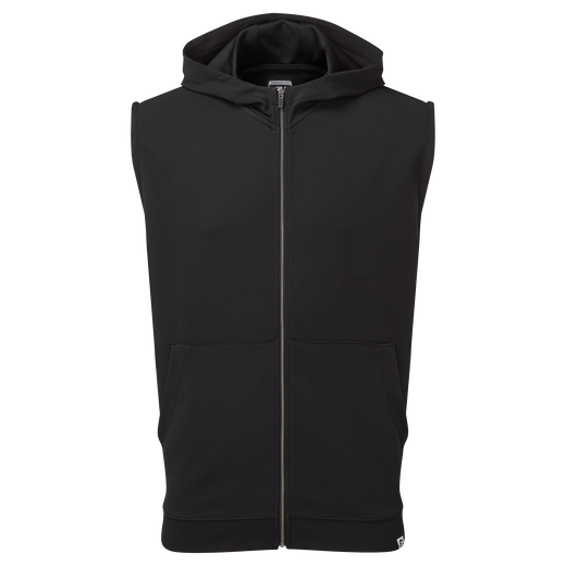 Hoodie sans manche full-zip