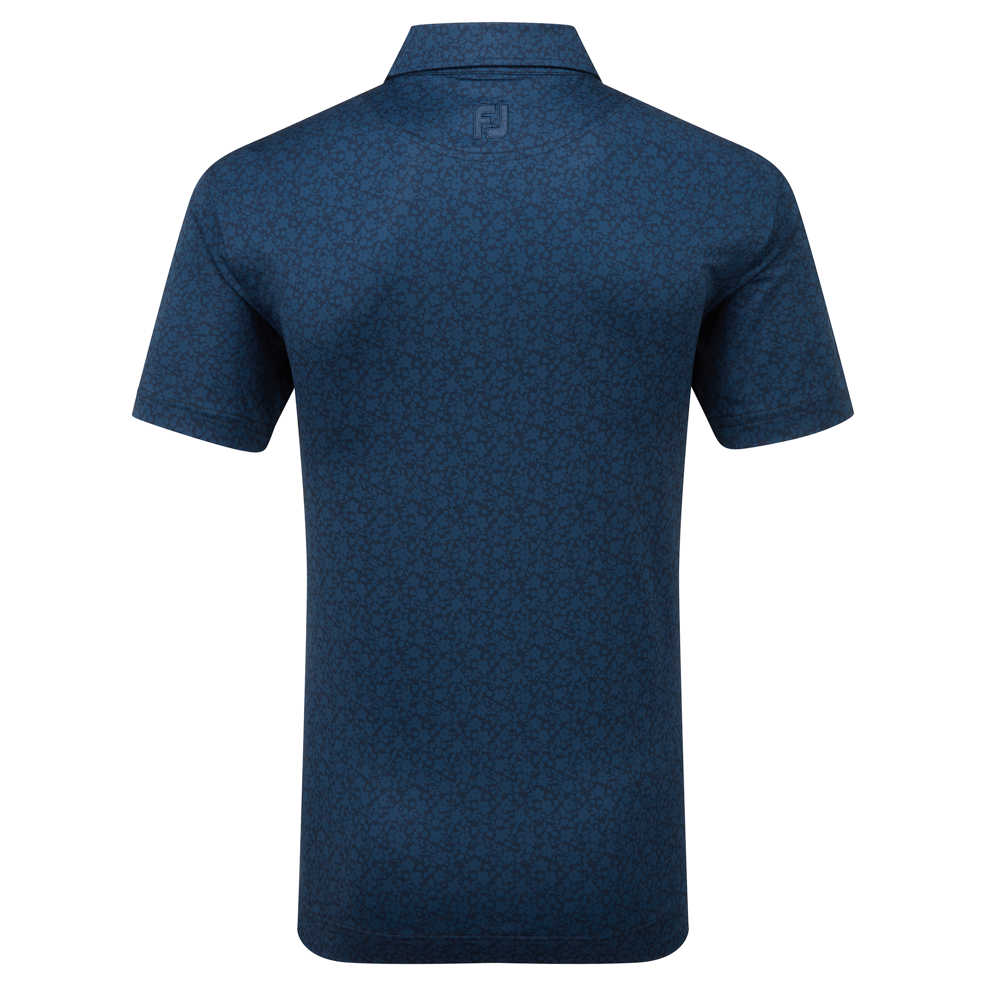 Polo en fil d'Ecosse impression florale