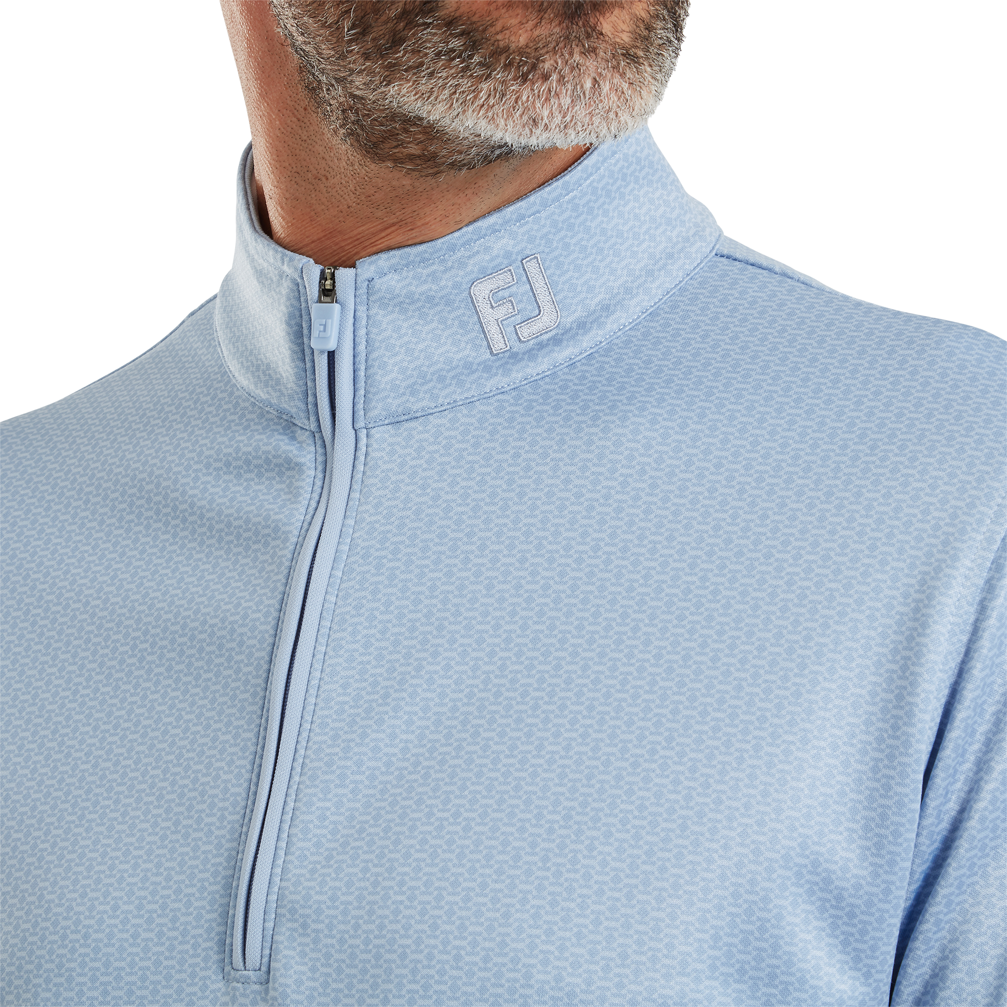 Pullover Chill-Out imprim&eacute; drapeau nautique FJ ton sur ton