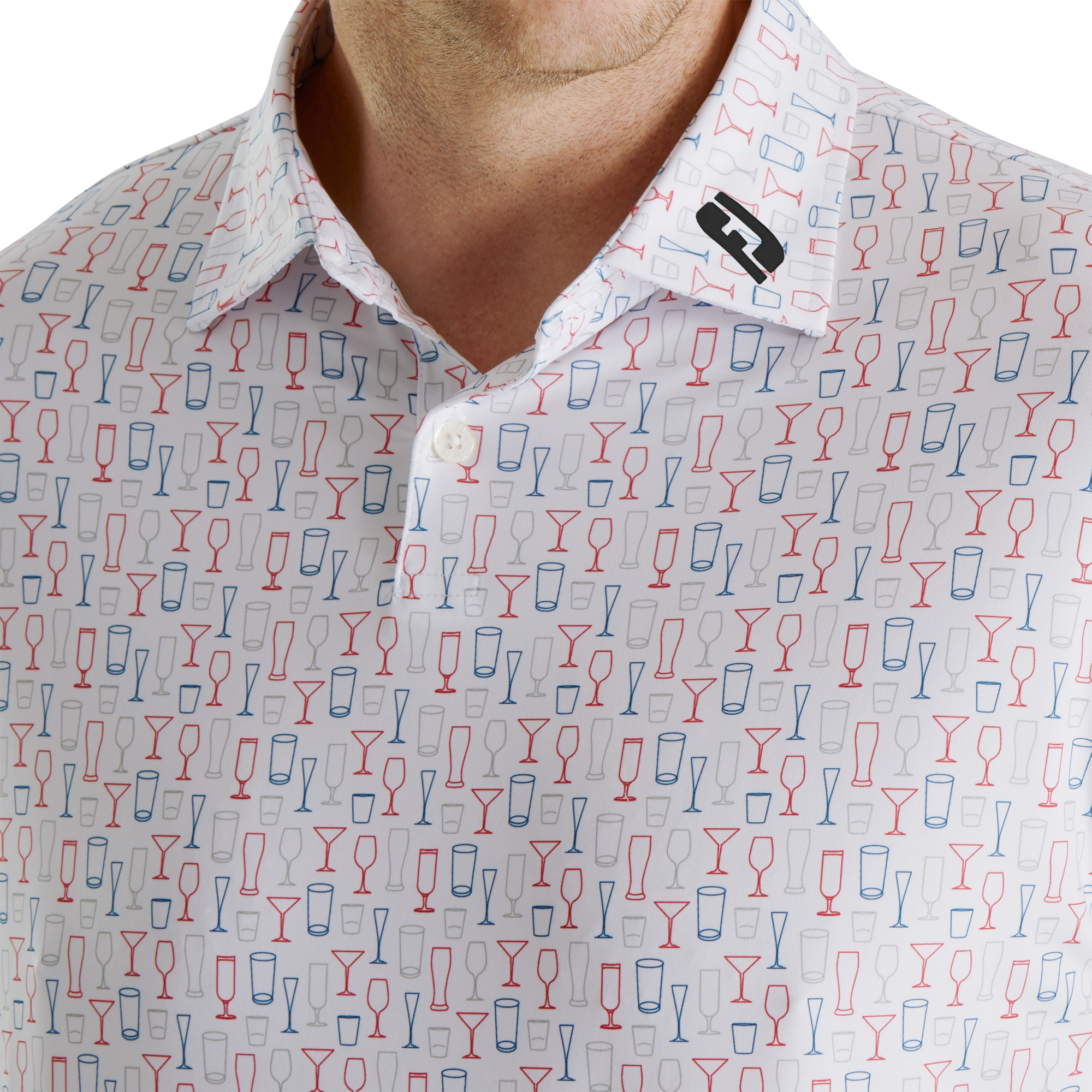 Polo imprim&eacute; Verres