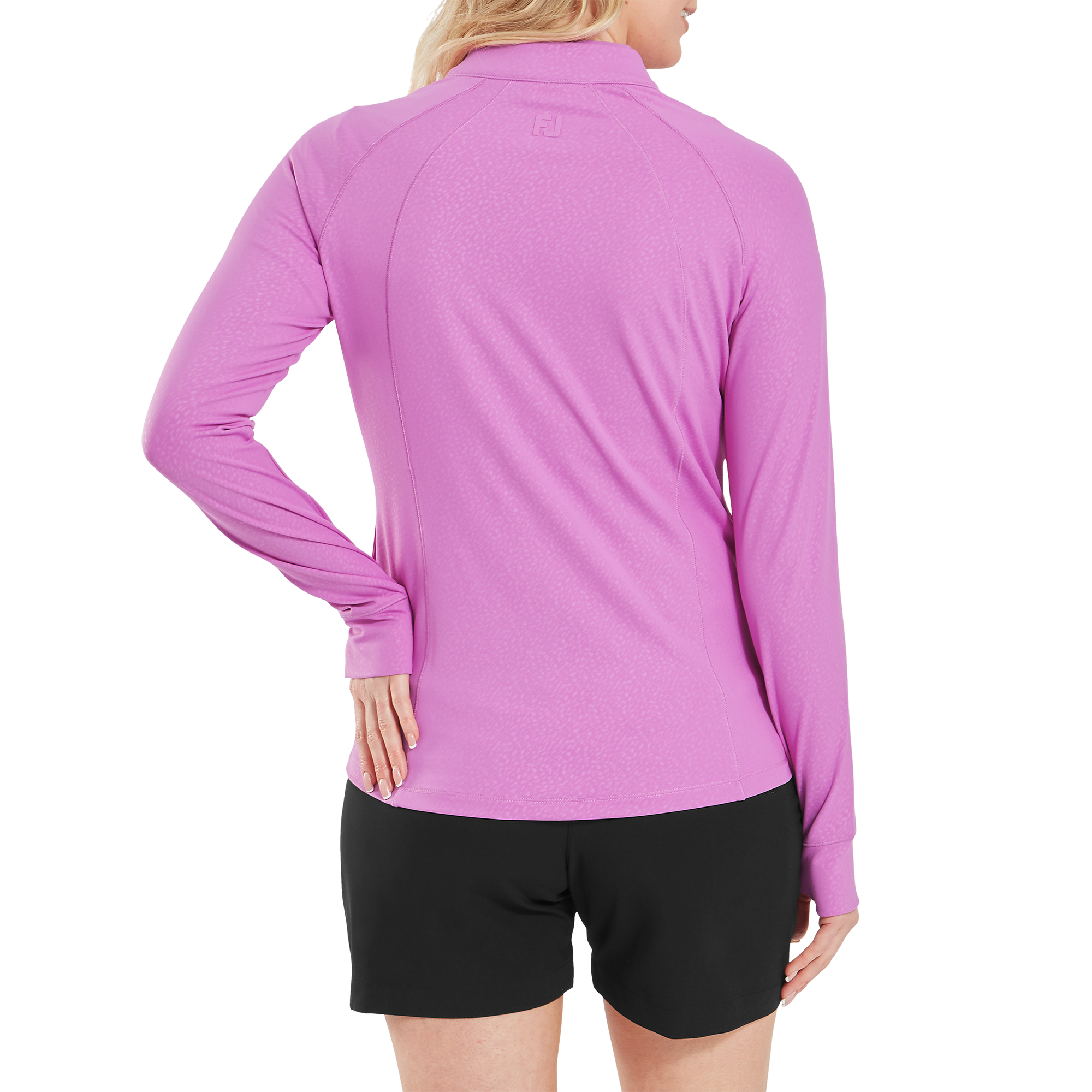 Pullover Full-Zip &agrave; imprim&eacute; emboss&eacute;