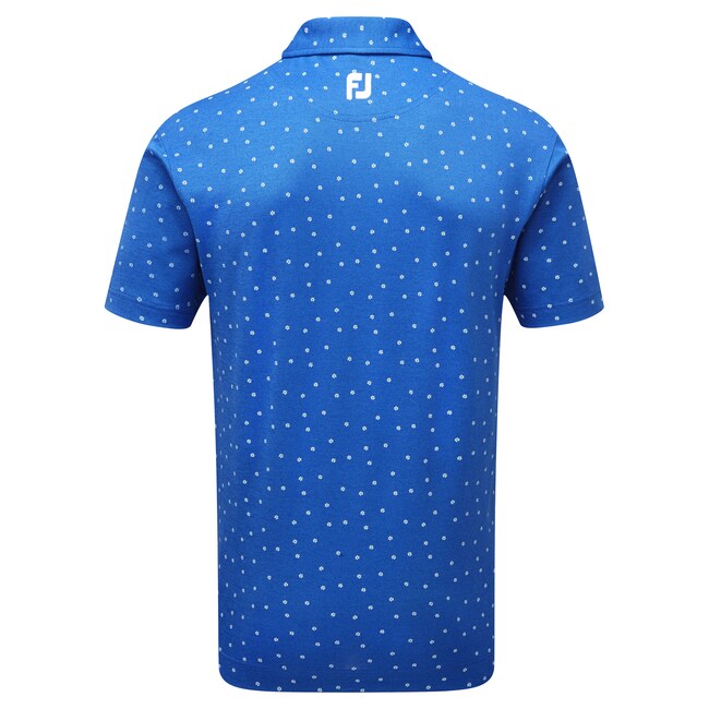 Stretch Pique Flower Print