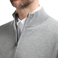 Pullover en laine 1/2 Zip