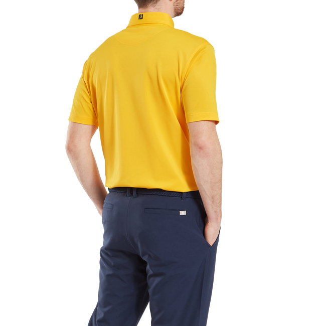 Polo stretch piqué uni