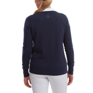 Wool Blend V-Neck Pullover
