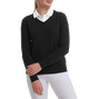 Pullover en laine col V