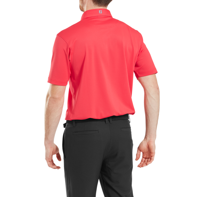 Polo stretch piqué uni