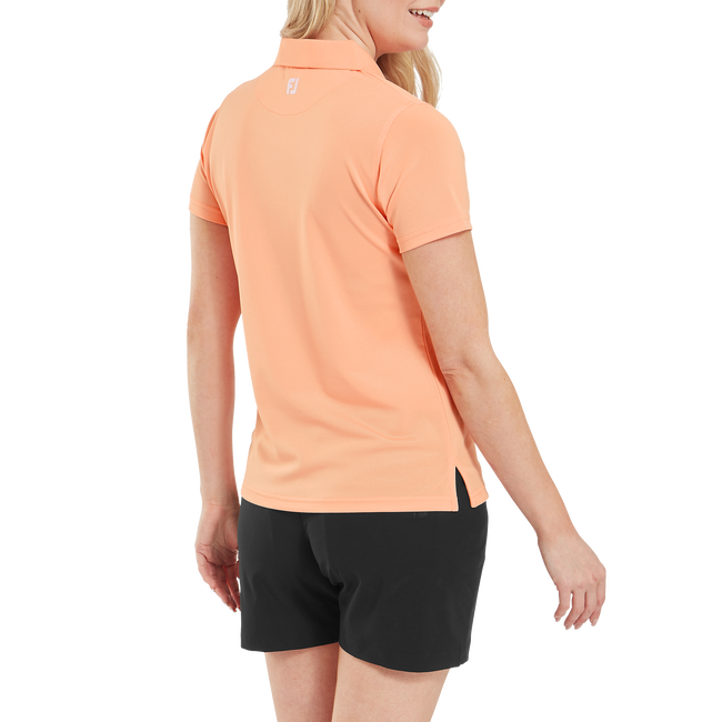 Polo stretch piqué uni