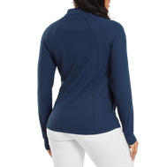 Geprägtes Reißverschluss Midlayer