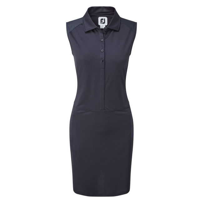 Robe à manches courtes en maillé piquée recouverte d'une couche laser Perf.