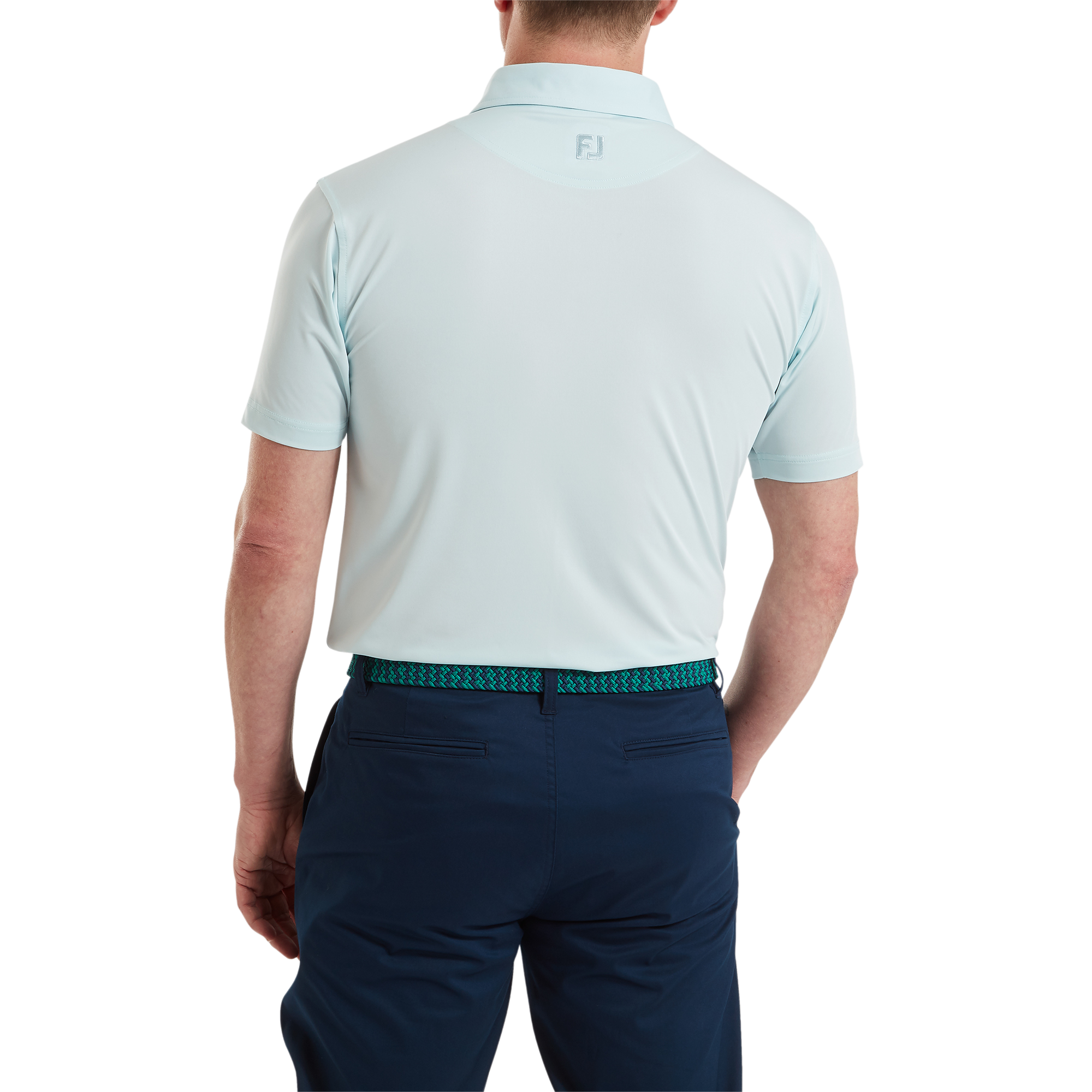 Polo en fil d'Ecosse uni