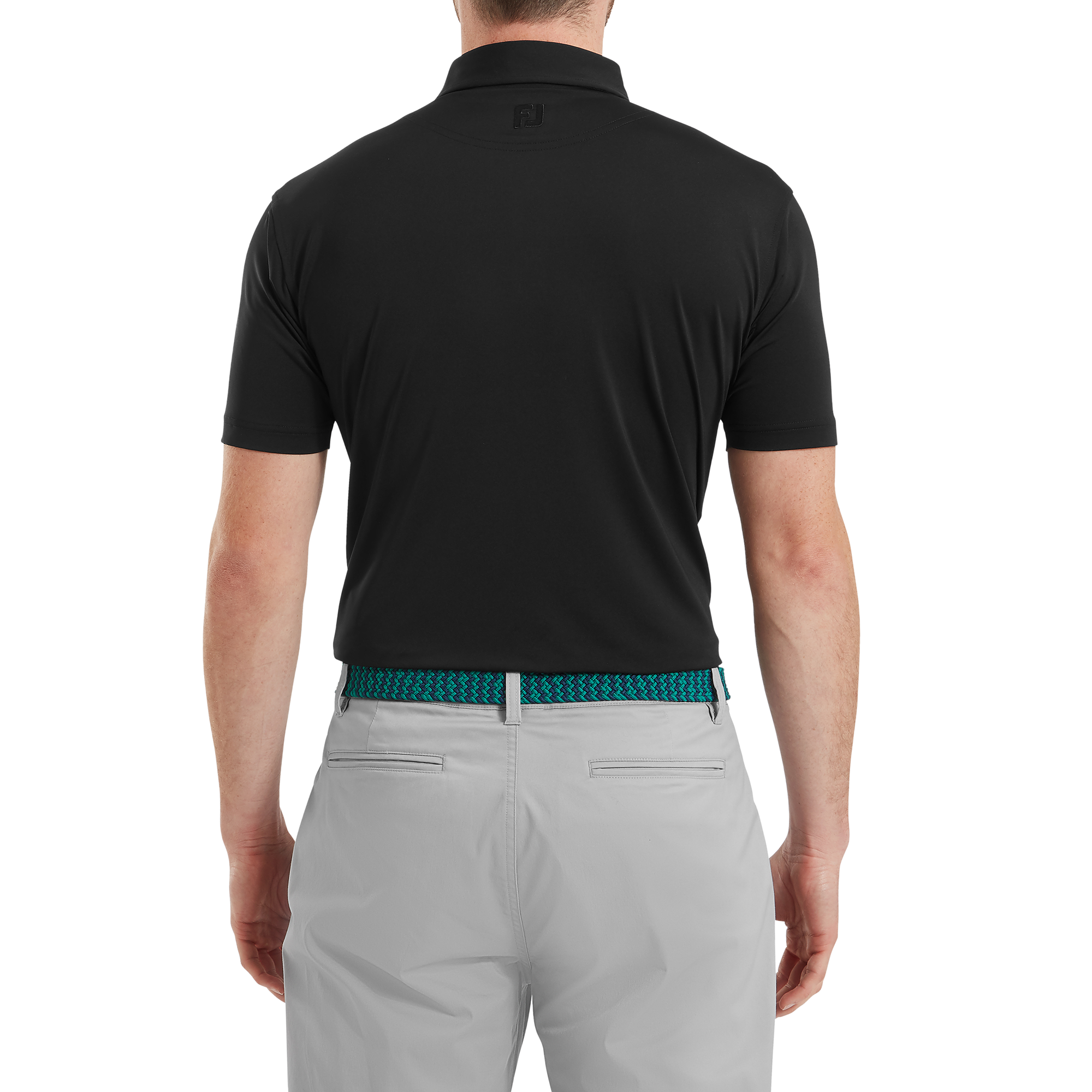 Polo en fil d'Ecosse uni