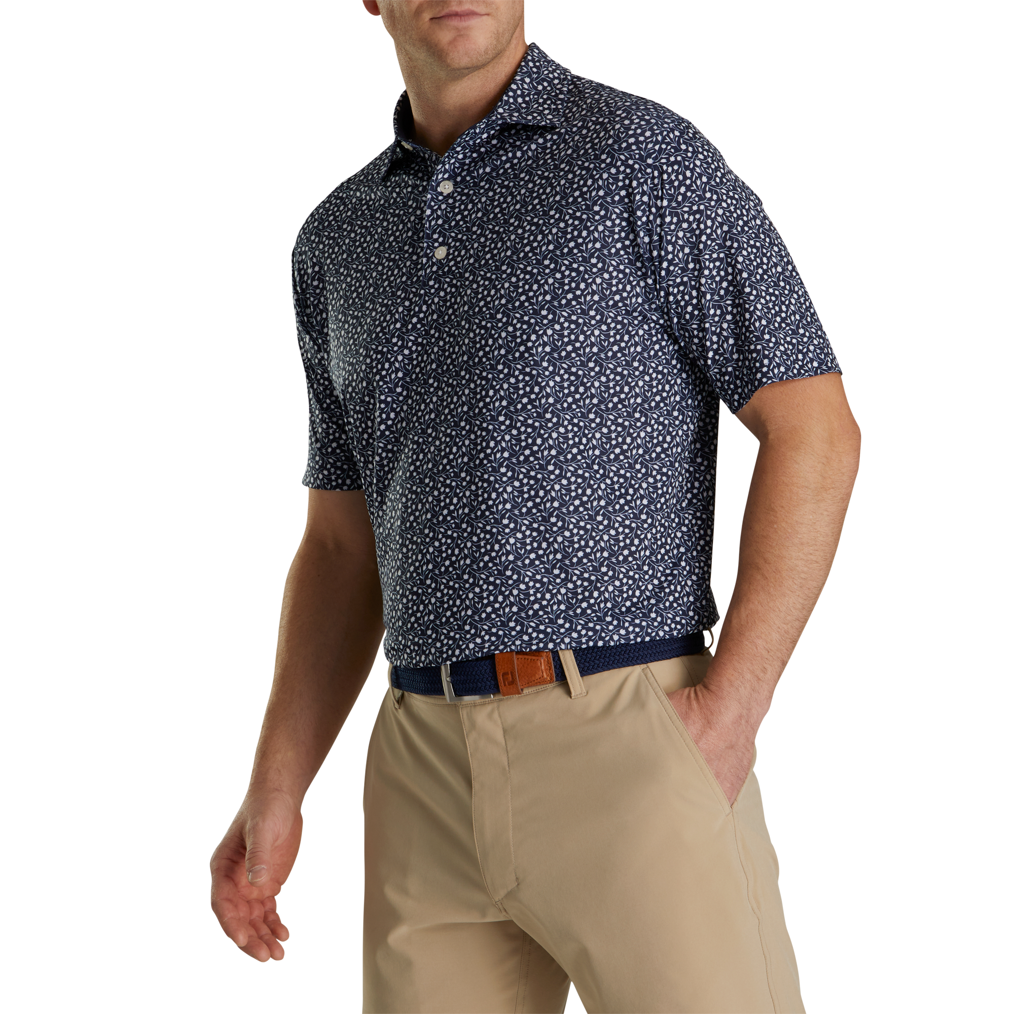 Polo imprim&eacute; Tulipe