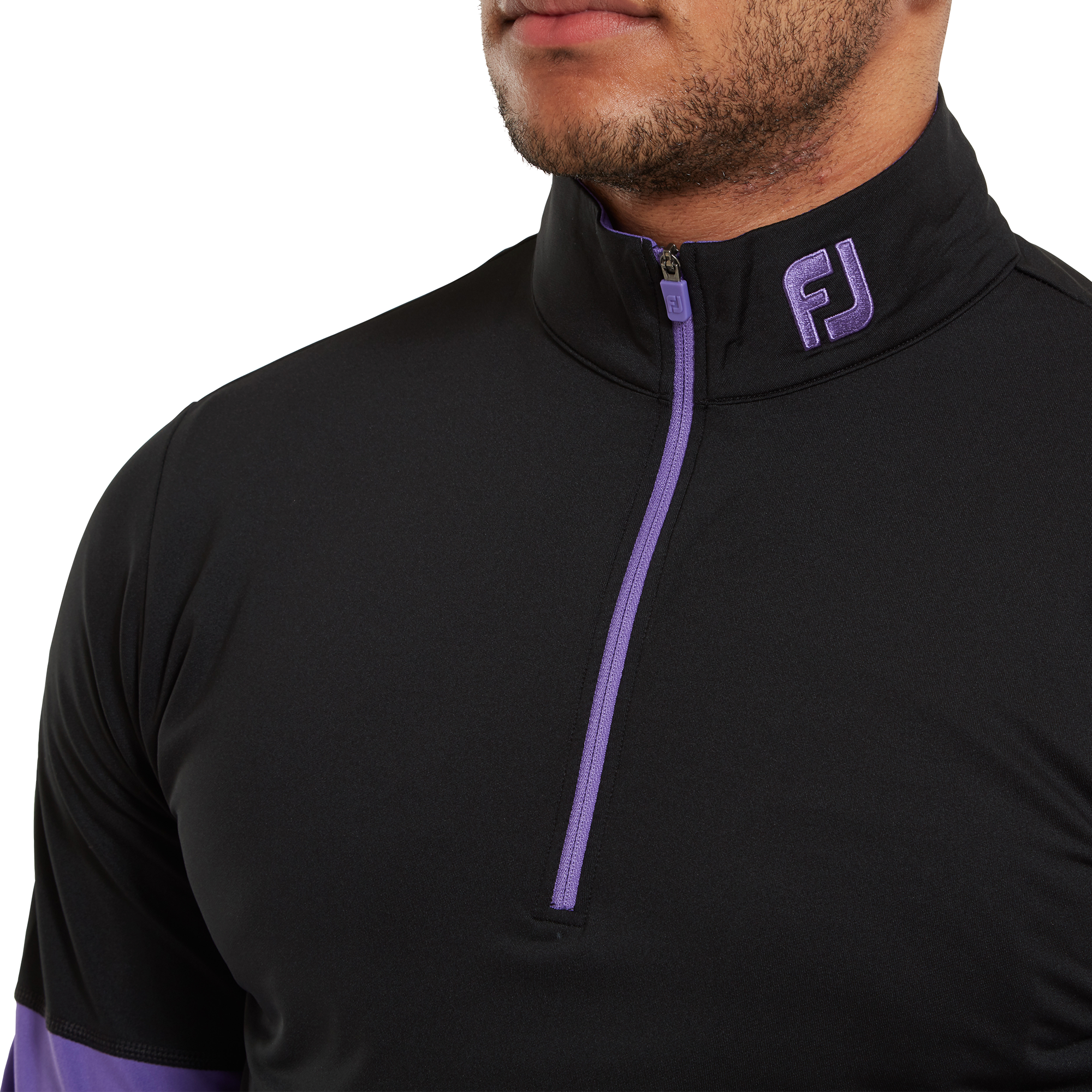 Pullover avec blocs de couleurs