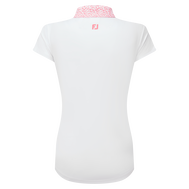 Polo en fil d'Ecosse à mancherons