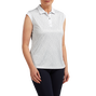 Polo imprim&eacute; camouflage floral &agrave; mancheron pour femme