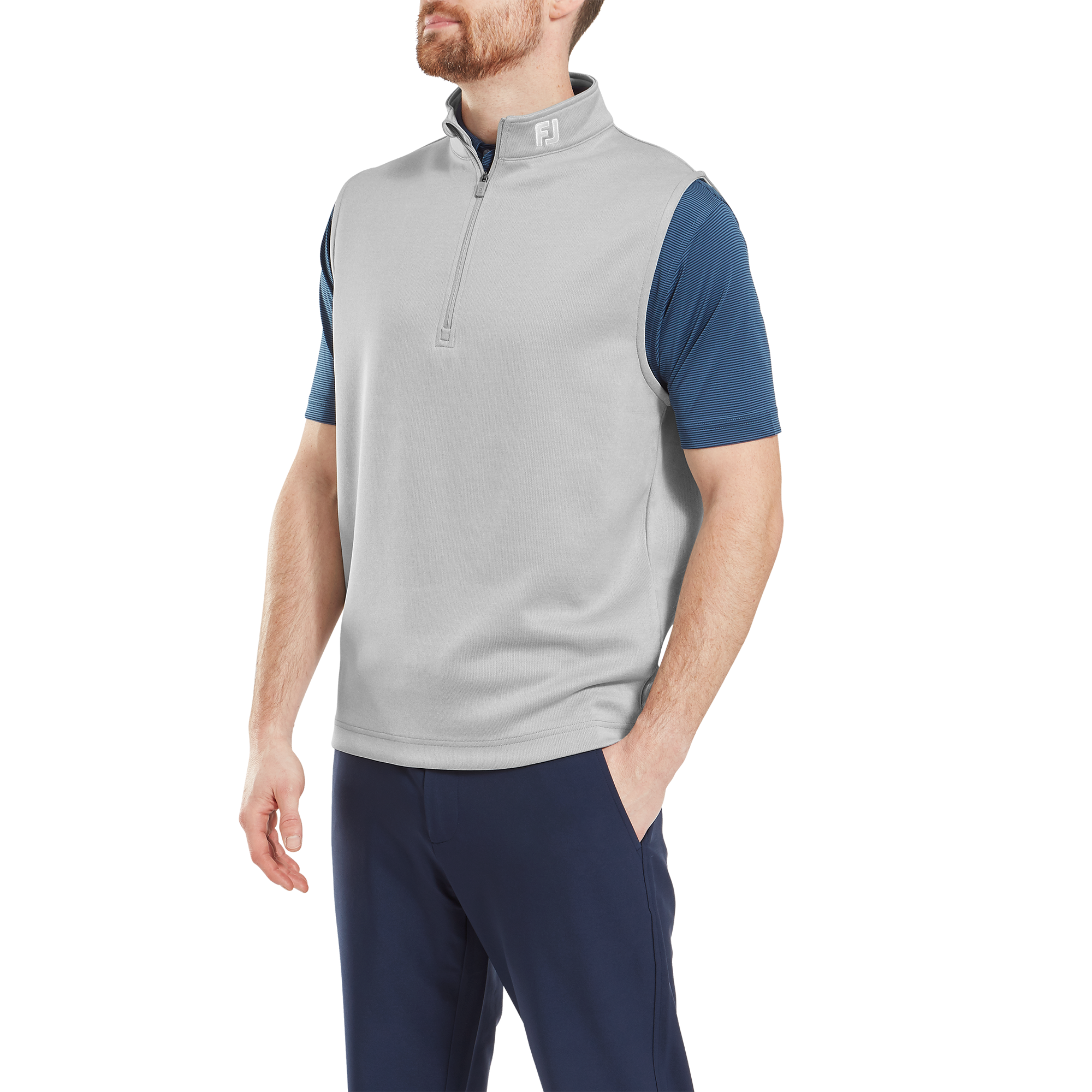 Veste sans manche 1/2-Zip