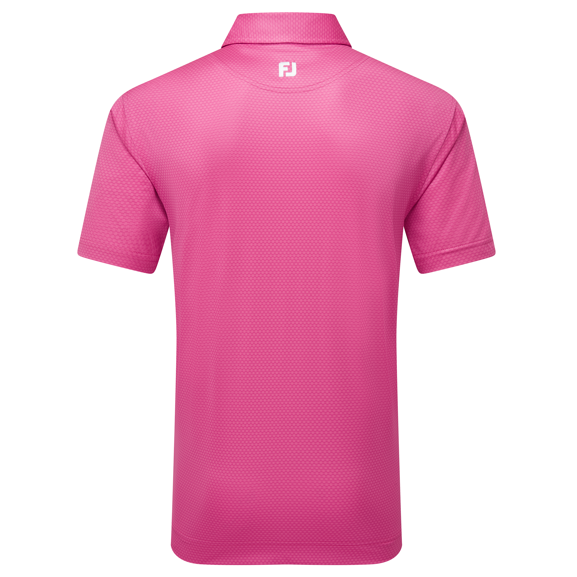 Polo en fil d'Ecosse imprim&eacute; boulier