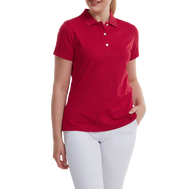 Polo stretch piqué uni