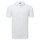 Polo piqué uni avec rayure sur le col