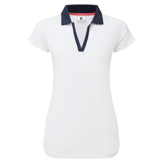 Polo en fil d'Ecosse &agrave; mancherons