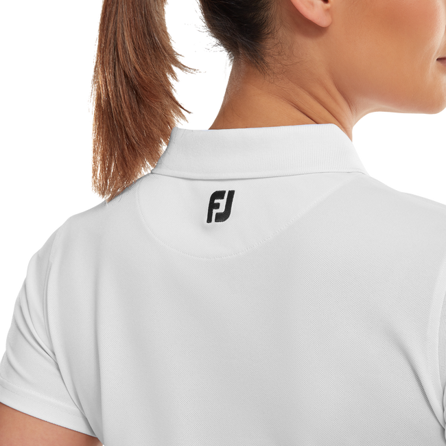 Polo stretch piqué uni