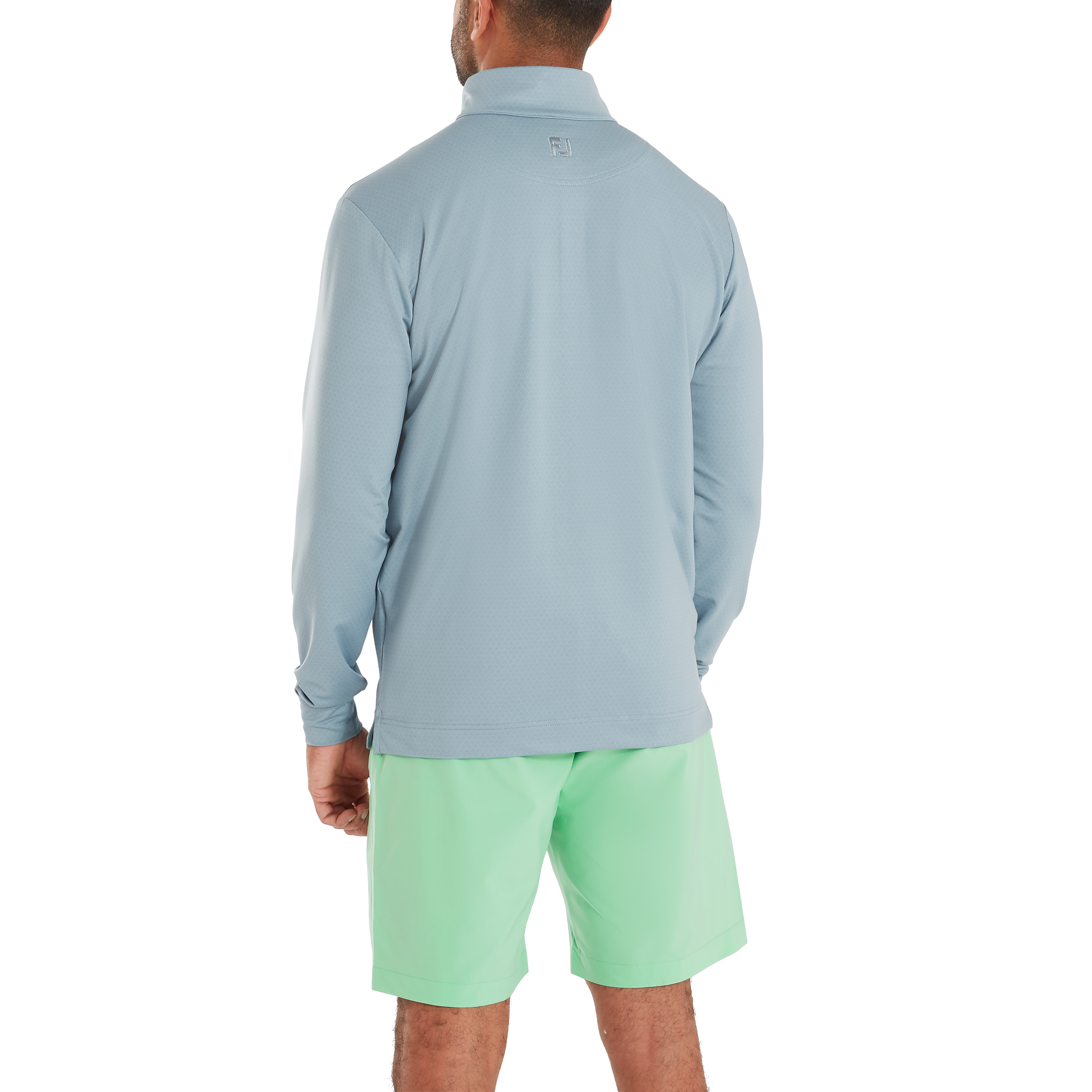 Pullover Chill-Out imprim&eacute; diamant ton sur ton