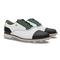 White Pebble / Forest Green Croc Print / Black
