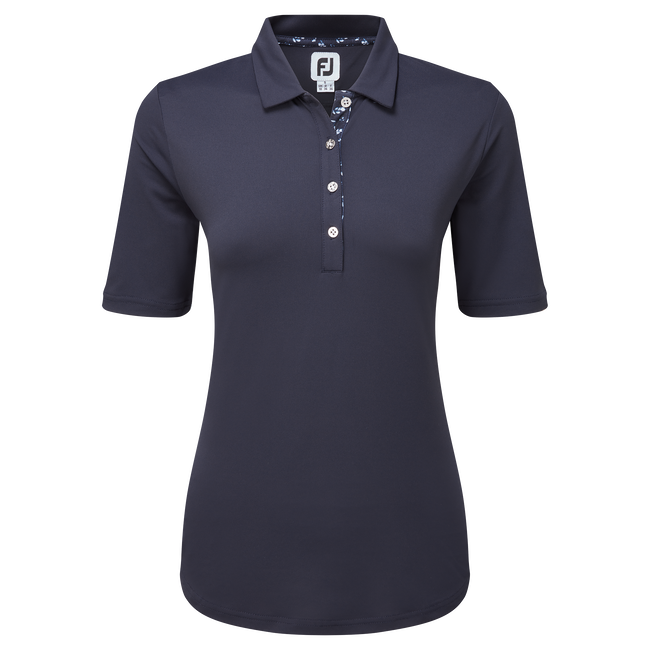 Polo piqué uni manches courtes