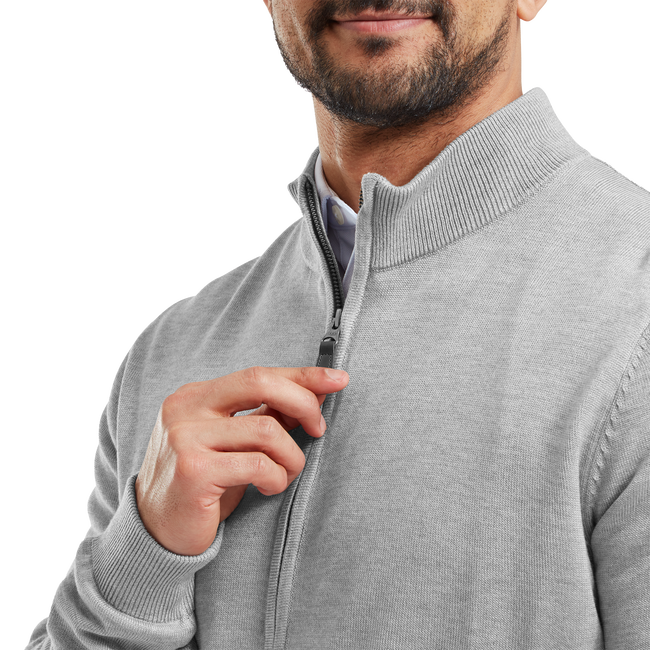 drirelease Full-Zip Lined Sweater