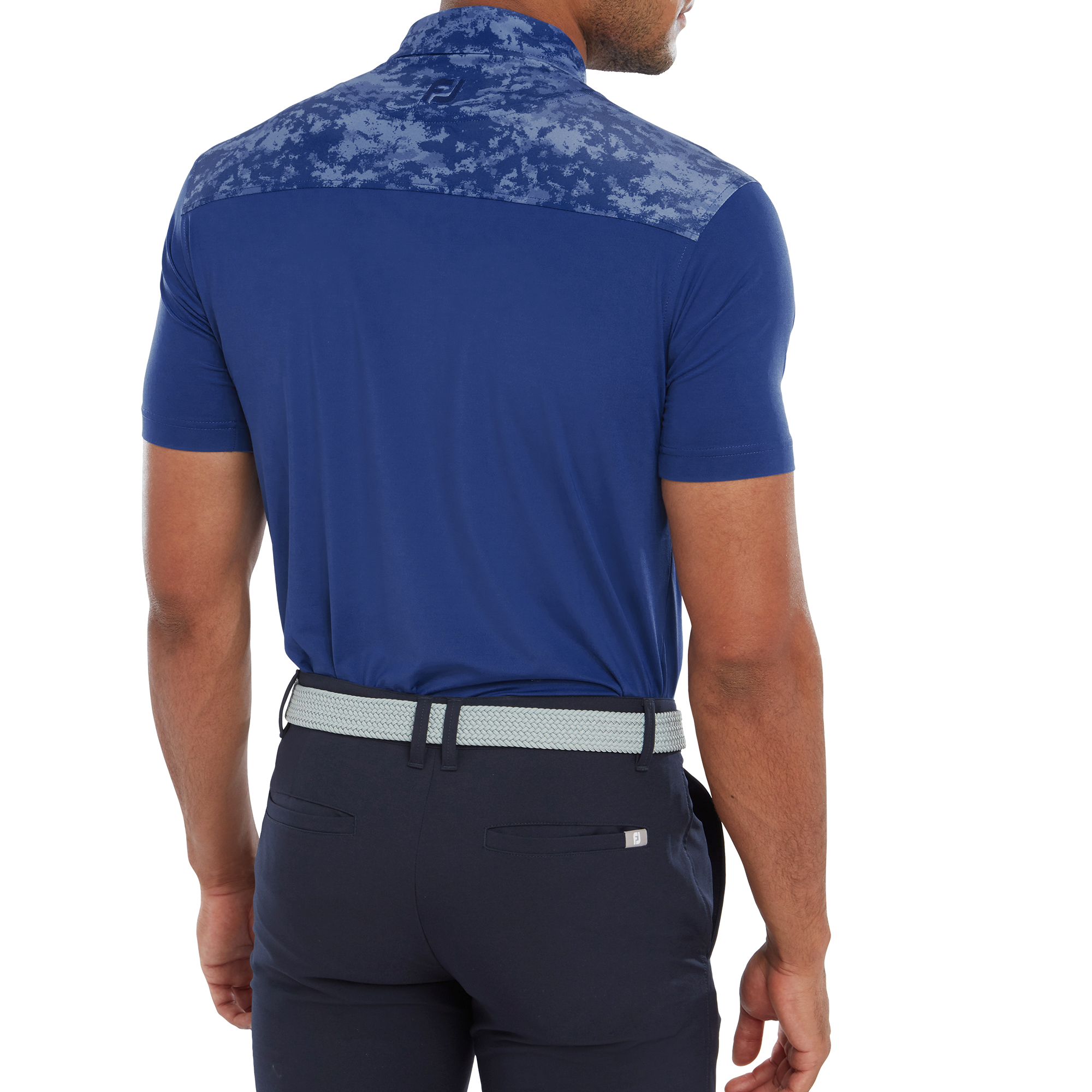 Polo imprim&eacute; Camouflage sur col et &eacute;paules