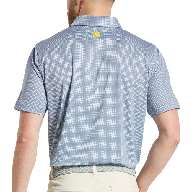 Polo en fil d'Ecosse imprimé Octogone pour la 152e édition de l'Open Championship