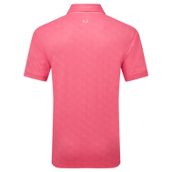 Polo en fil d'Ecosse impression mouchetée