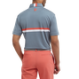Polo Piqu&eacute; avec bandes sur poitrine