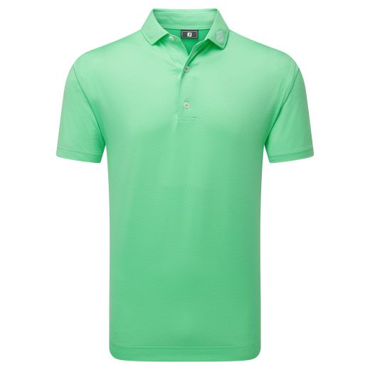 Polo en fil d&#39;Ecosse imprim&eacute; boulier