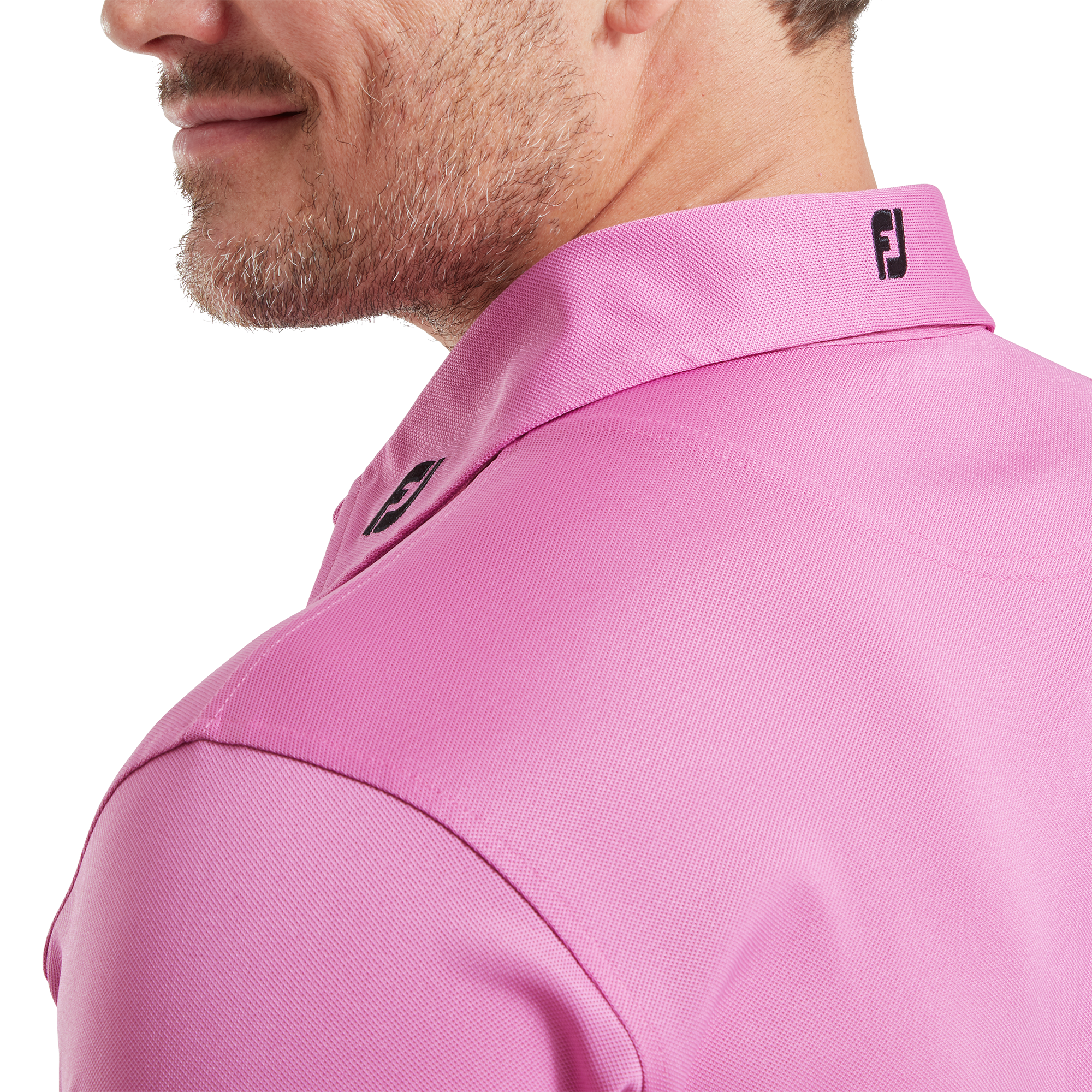 Polo stretch piqu&eacute; uni