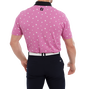 Polo imprim&eacute; Fleurs &eacute;parses
