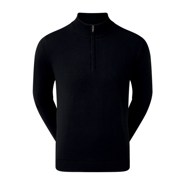 Pullover en laine 1/2 Zip