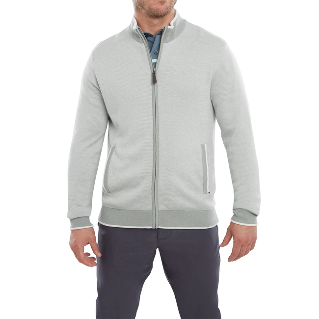 Gefütterte Reißverschlussjacke
