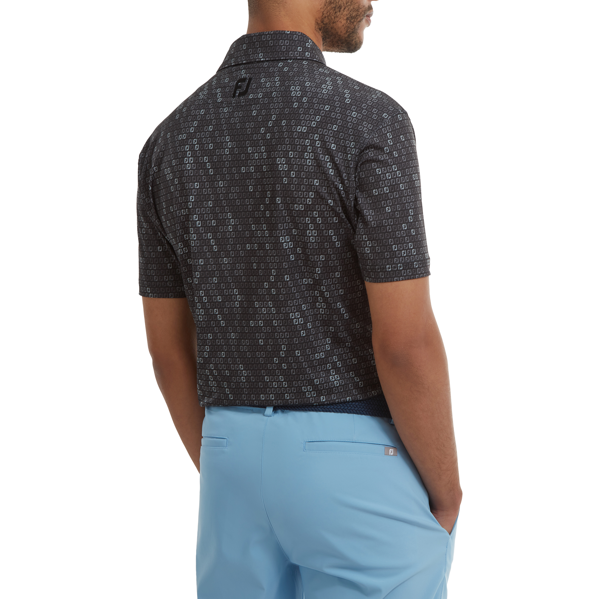 Polo en Fil d'Ecosse imprim&eacute;s FJ camouflage