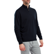 Pullover en laine 1/2 Zip