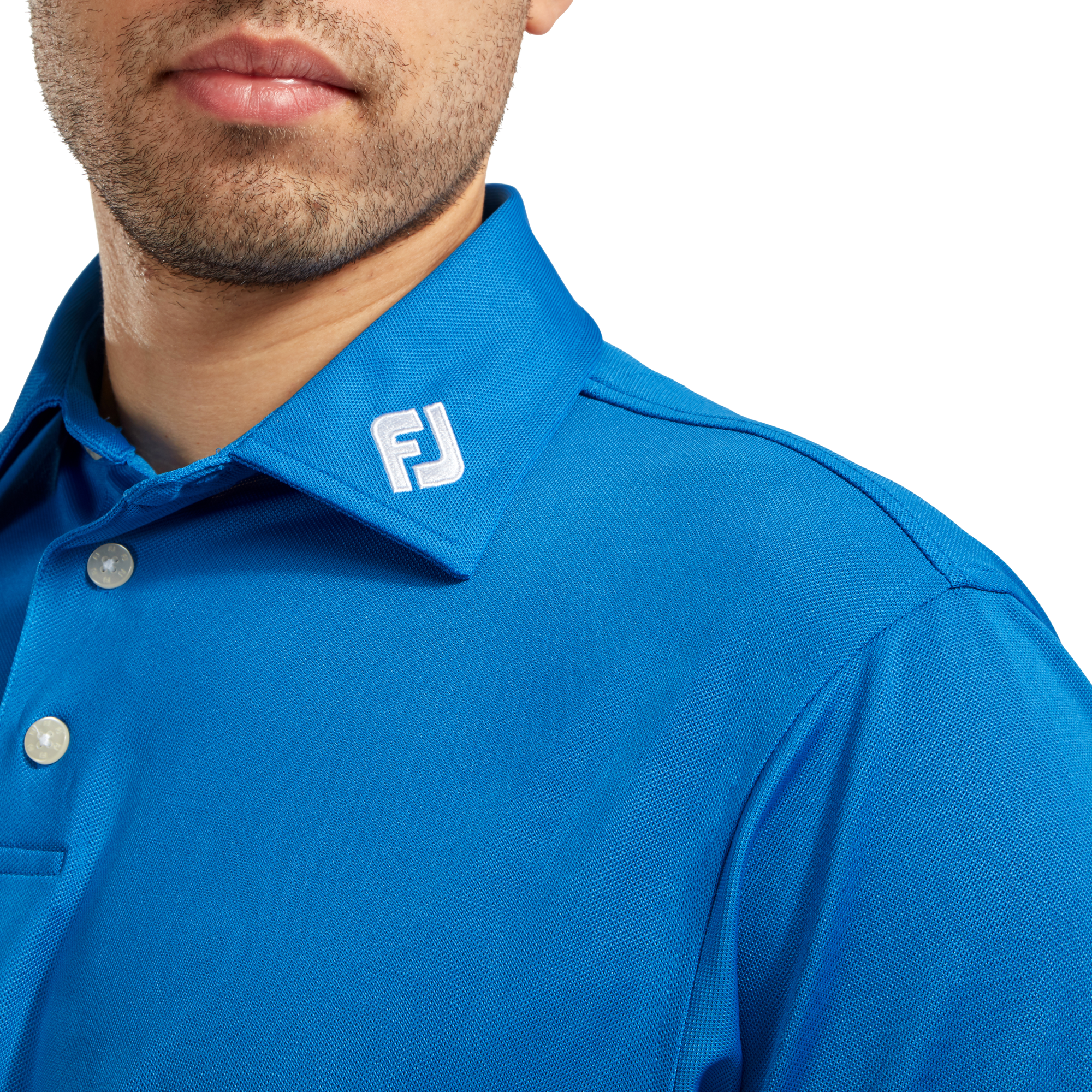 Polo stretch piqu&eacute; uni