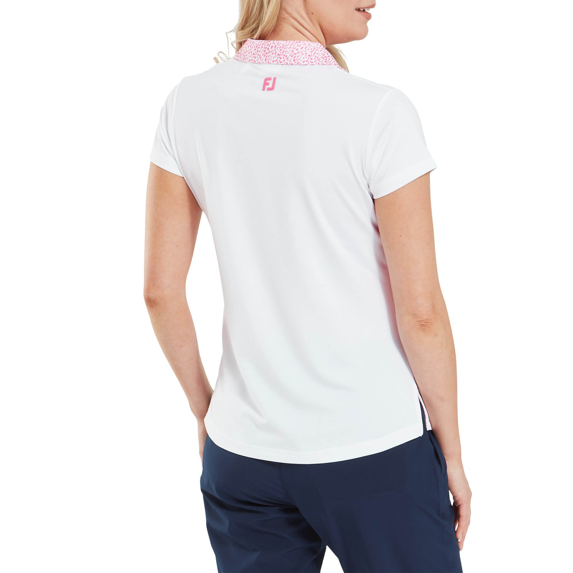 Polo en fil d'Ecosse &agrave; mancherons