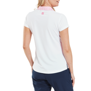 Polo en fil d'Ecosse à mancherons