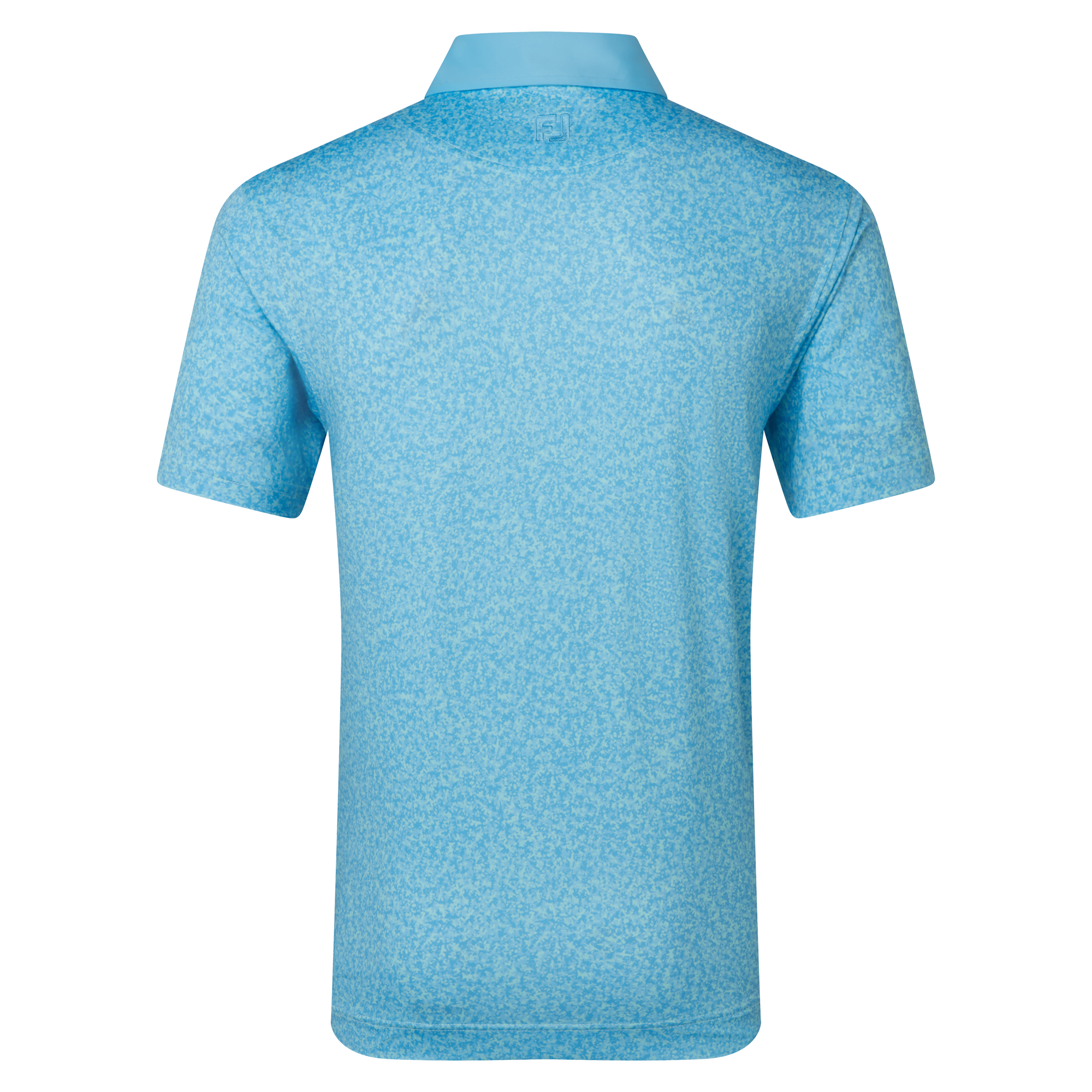 Polo en fil d'Ecosse imprim&eacute; camouflage &eacute;pur&eacute;