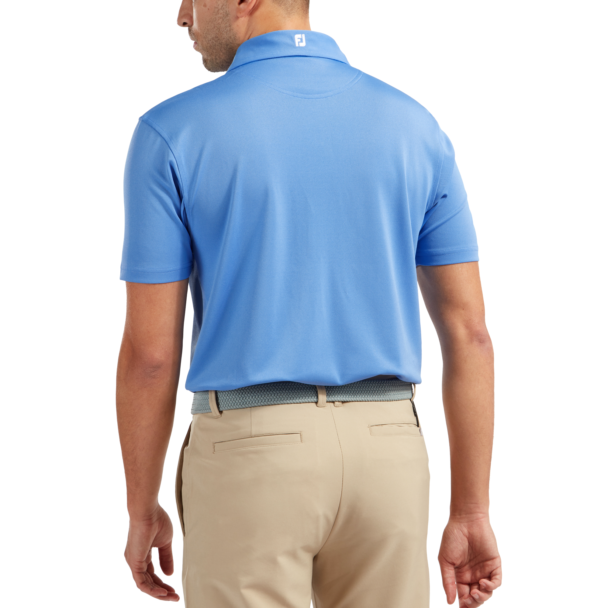 Polo stretch piqu&eacute; uni