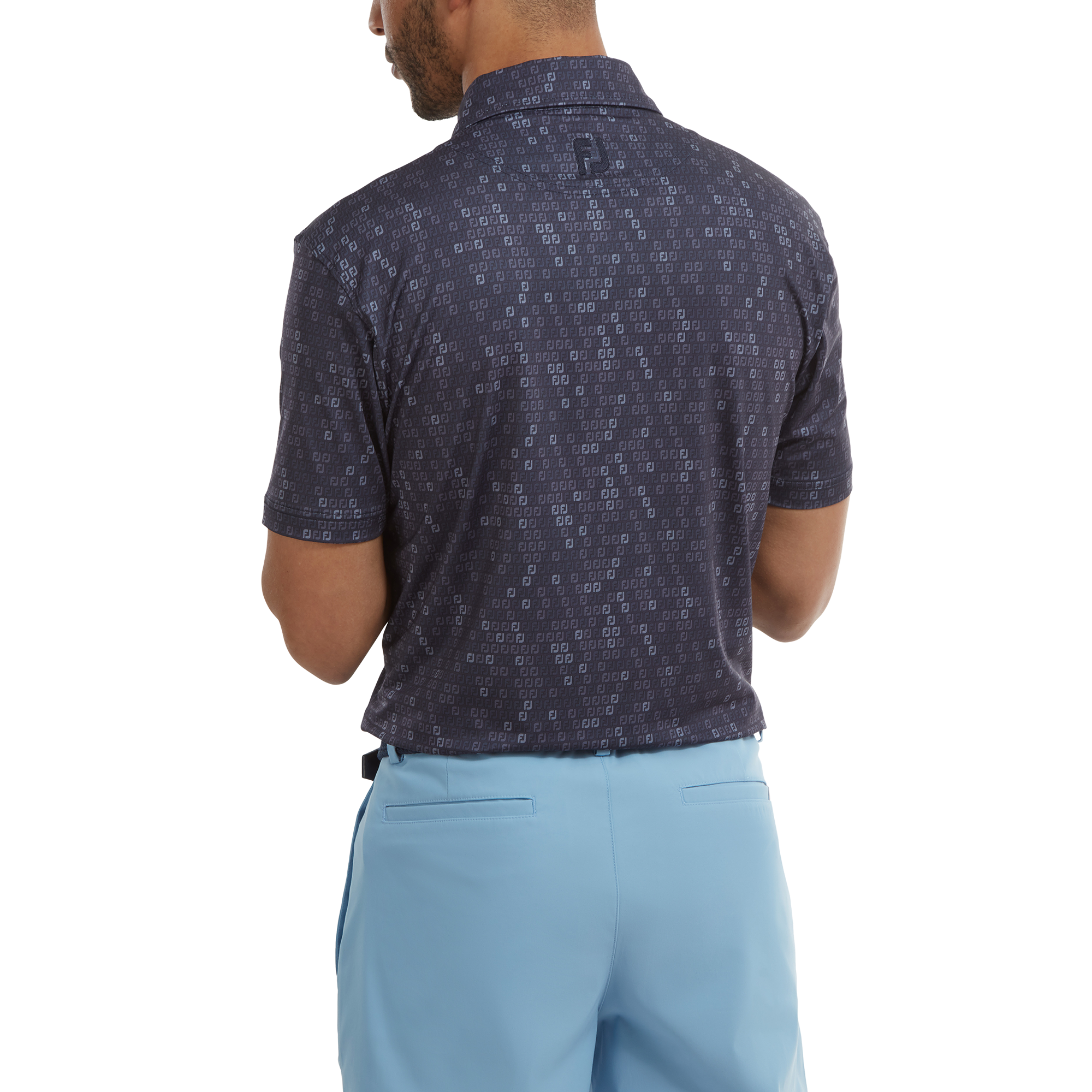 Polo en Fil d'Ecosse imprim&eacute;s FJ camouflage