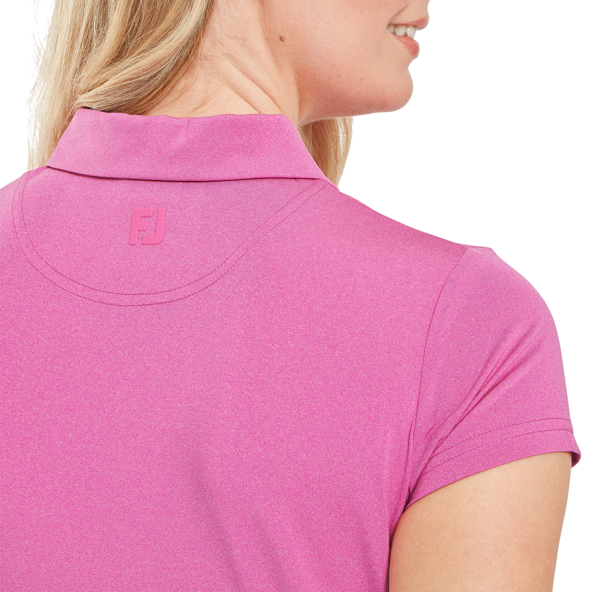 Polo en fil d'Ecosse &agrave; mancherons