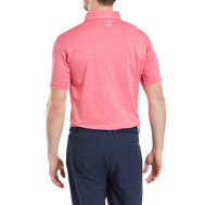 Polo en fil d'Ecosse impression chinée